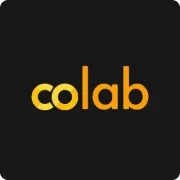 Google Colab 로고